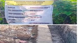 Uang Negara Dipakai Apa? Proyek Drainase Bontolebang Dinilai Asal Jadi
