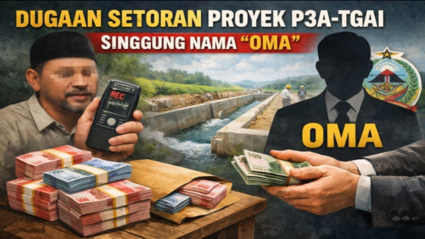 Rekaman Fee 20–35 Persen Proyek Irigasi di Takalar Beredar, Nama “OMA” Ikut Disebut
